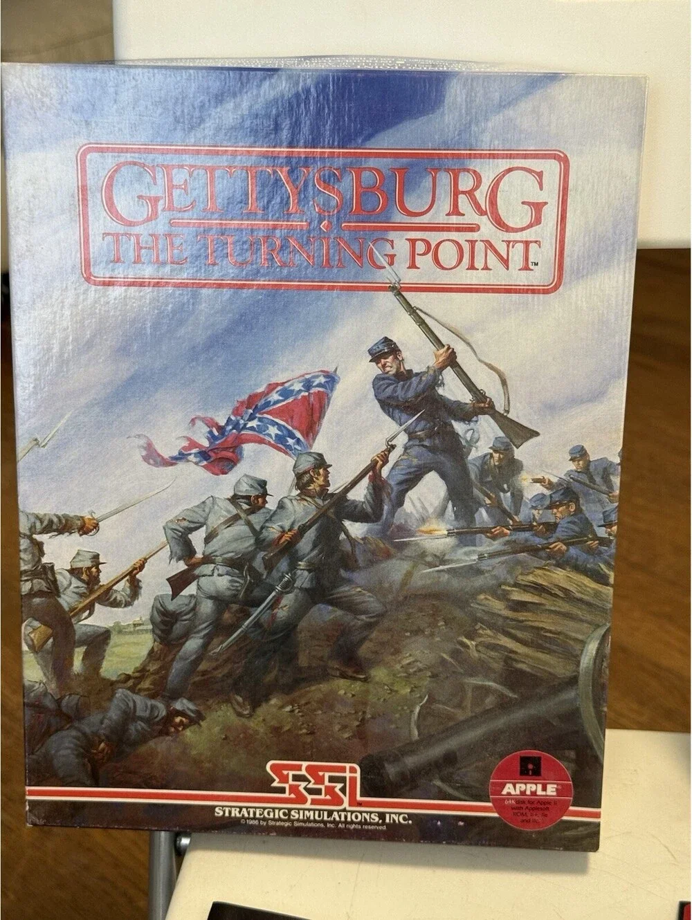 Gettysburg: The Turning Point (1986) Vintage Commodore Game